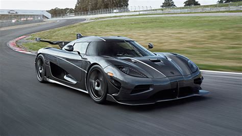 These are the last two Koenigsegg Ageras - named Thor and Väder ...