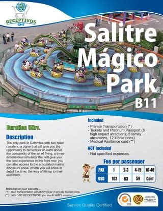 B11 SALITRE MAGICO PARK - ENGLISH | PDF