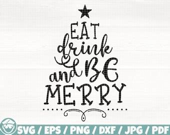 Eat Drink Be Merry - Etsy