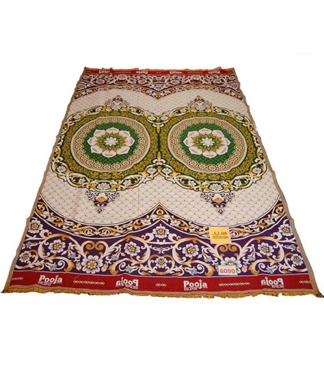 Solapur Chadar Multi-Colour Cotton Single Bed Cover - Buy Solapur ...