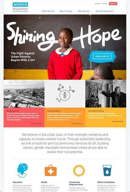 10 Well-Designed Responsive Nonprofit Websites | Wired Impact | Nonprofit website design ...