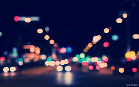 Bokeh Street Lights Wallpaper download - Light HD Wallpaper - Appraw