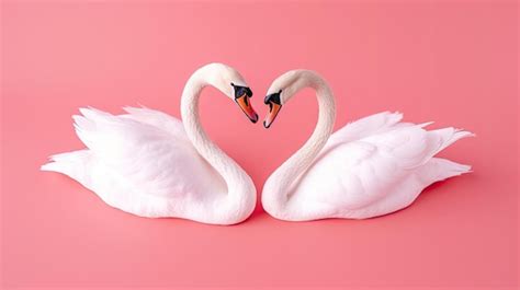 Premium AI Image | Lovebird with HeartShaped Petal a Positive Emotion Studio Shot for Valentines Day