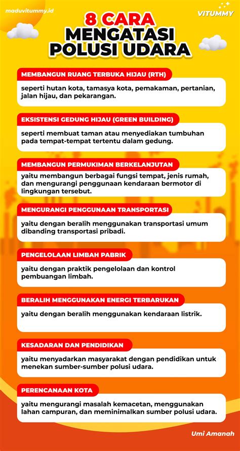 8 Cara Mengatasi Polusi Udara, Paling Direkomendasikan!