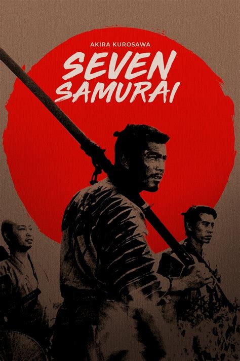 Seven Samurai Japanese Poster