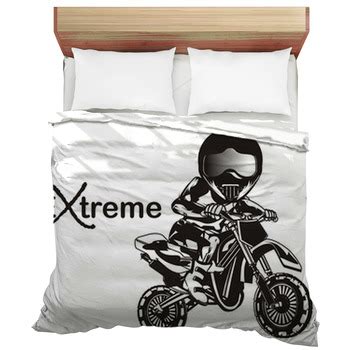 Motorcycle Comforters, Duvets, Sheets & Sets | Custom