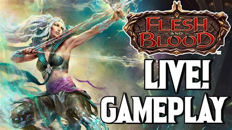 Flesh and Blood TCG LIVE! Gameplay - YouTube