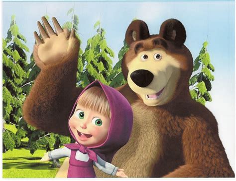 Masha And The Bear 4k Wallpaper - IMAGESEE