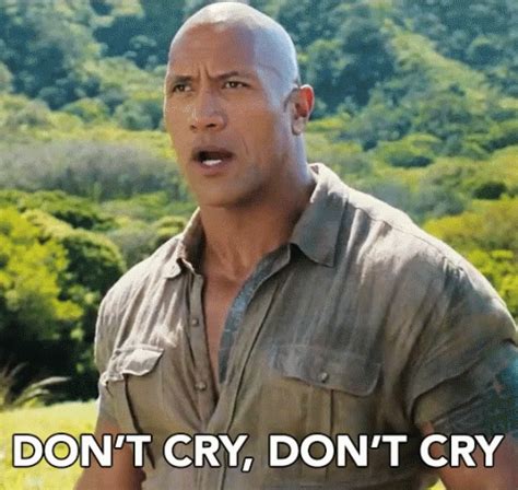 Dwayne Johnson Dont Cry GIF - Dwayne Johnson Dont Cry Jumanji - Découvrir et partager des GIF