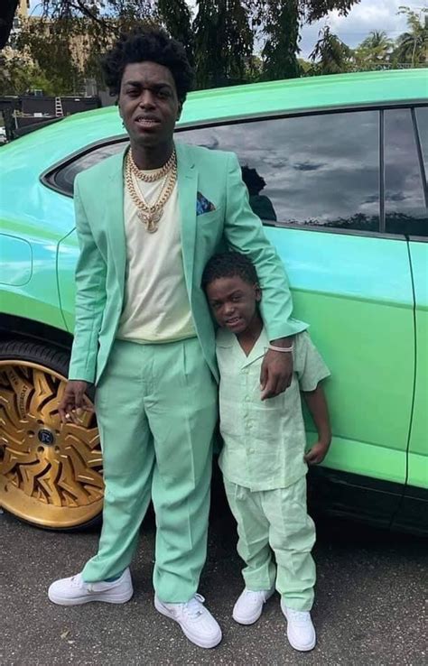 Kodak releases family photos of his real girlfriend and son Lil’Kodak (Like father like son PIC ...