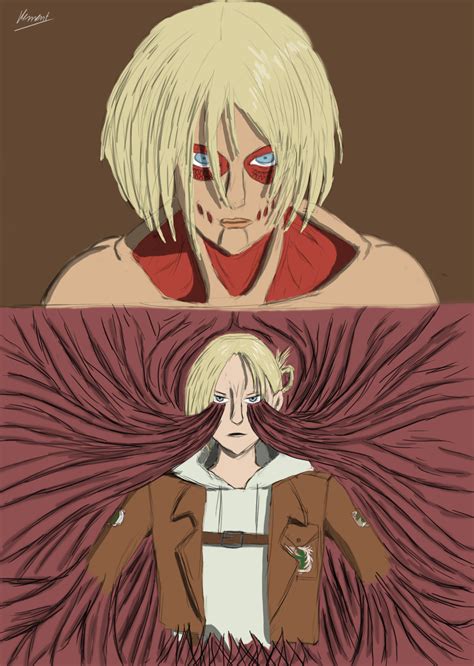 Annie Leonhart fanart (art by me) : r/ShingekiNoKyojin