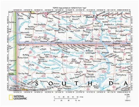 Minnesota south Dakota Border Map – secretmuseum