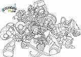 Skylanders Coloring Pages  Free Printable Animals sketch template