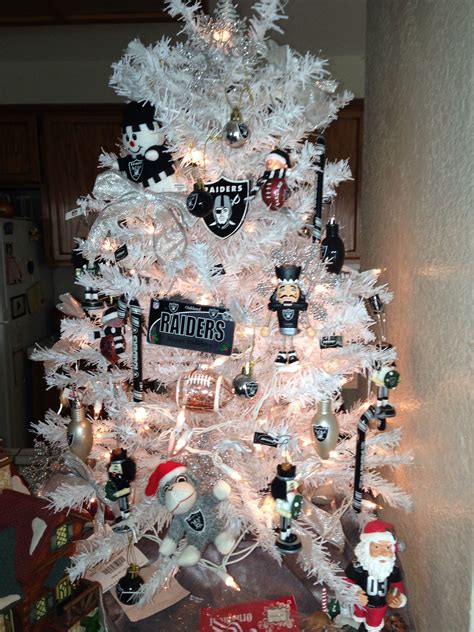 My Raiders Christmas tree . | Christmas tree themes, Christmas decorations, Christmas holidays