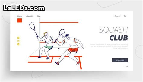 Squash court design - Lsleds