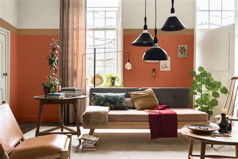 Create a Burnt Orange Living Room - Ideas | Dulux