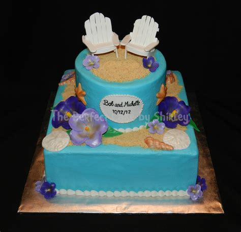 Beach Bridal Shower - CakeCentral.com