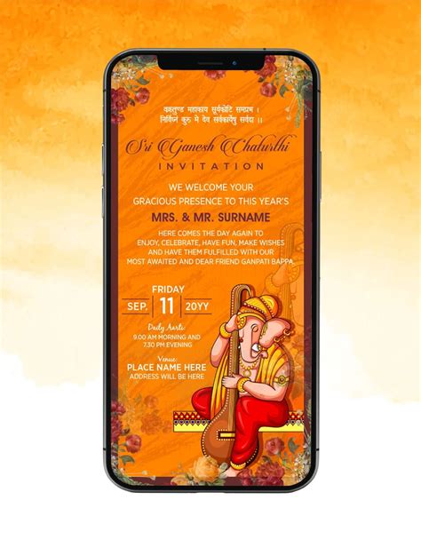 Details 100 background for ganpati invitation - Abzlocal.mx