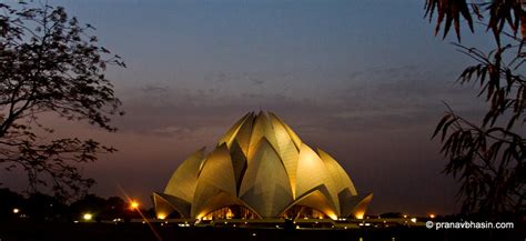 Lotus Temple At Night Panorama, Kalkaji, New Delhi | Flickr