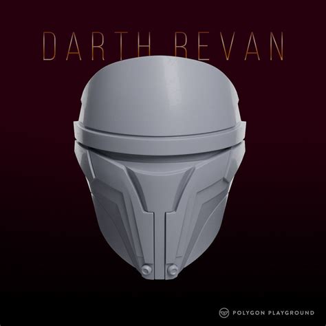 Darth Revan Mask 3D model 3D printable | CGTrader