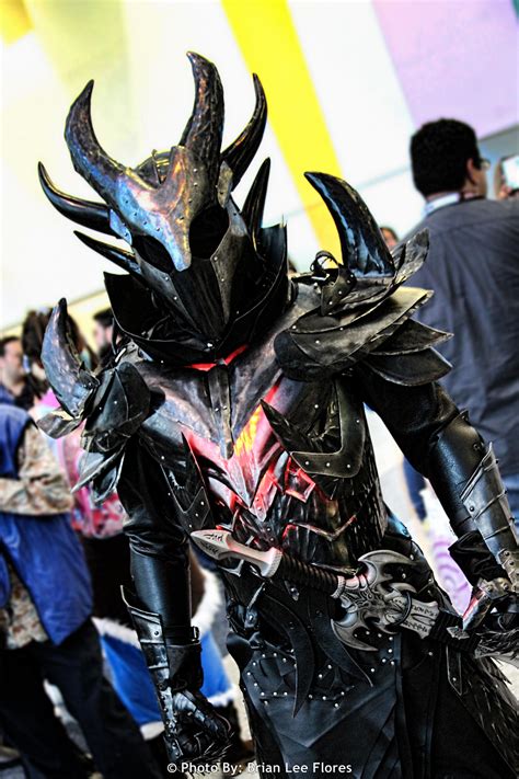 Skyrim - Daedric Armor (WonderCon 2012) by BrianFloresPhoto on DeviantArt