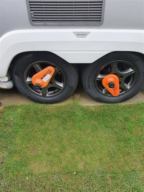 Twin axle wheel locks, one or two,. - Trackers, Alarms, Locks and Security - Caravan Talk