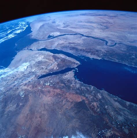 Earth Viewed From A Satellite Photograph by Stockbyte