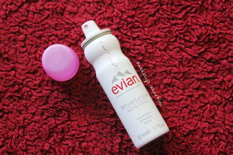 Evian Mineral Water Spray Review - MakeUp Martini