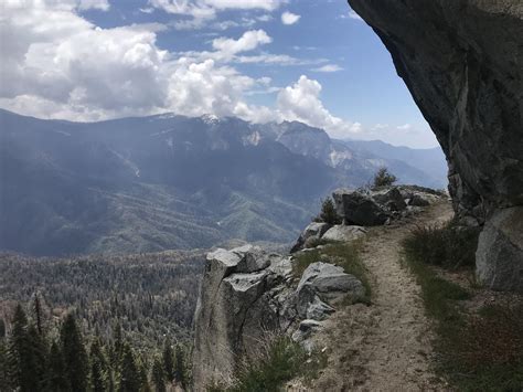 The High Sierra Trail in Sequoia National Park. From Crescent Meadows ...