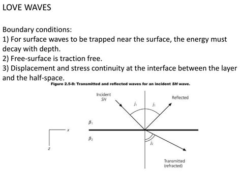 PPT - Earthquake Seismology: Rayleigh waves Love waves Dispersion ...