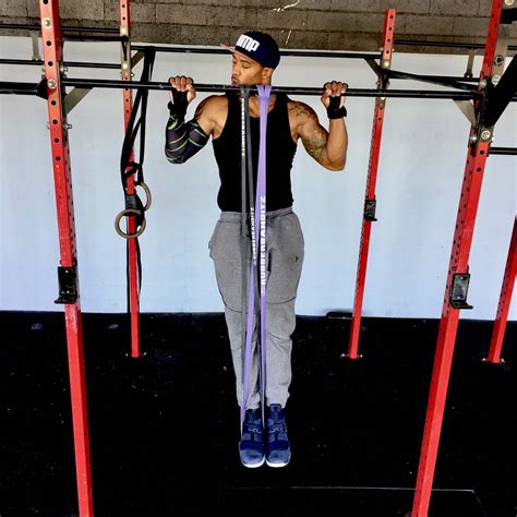 Assisted Pullups With Resistance Bands