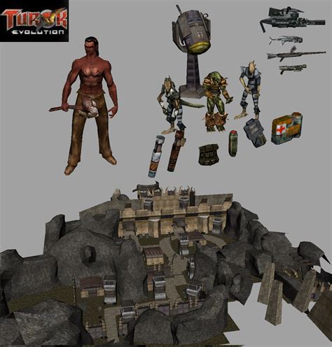 Turok - Evolution: Base, Items, Weapons by euchreplayer23 on DeviantArt