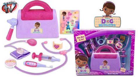 Doc McStuffins Doctor's Kit Bag Playset Toy Review Unboxing Disney Junior Toys | Doc mcstuffins ...