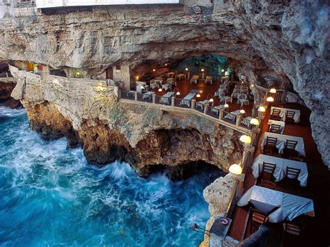 The Amazing Cave Restaurant in Polignano a Mare | MR.GOODLIFE