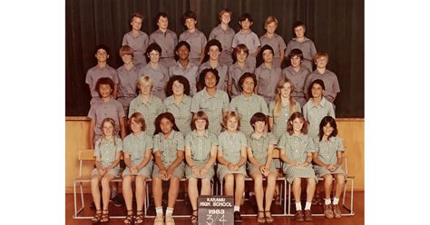 School Photo - 1980's / Karamu High School - Hastings | MAD on New Zealand