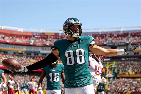 Dallas Goedert is living out his childhood dreams as the Eagles’ do-it-all tight end - The Athletic