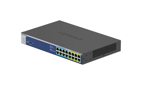 Netgear 16-Port POE++ Gigabit Ethernet Unmanaged Switch 380 W PoE Budget