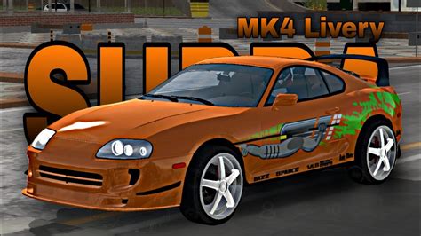 Supra MK4 Livery Tutorial / Car Parking Multiplayer - YouTube