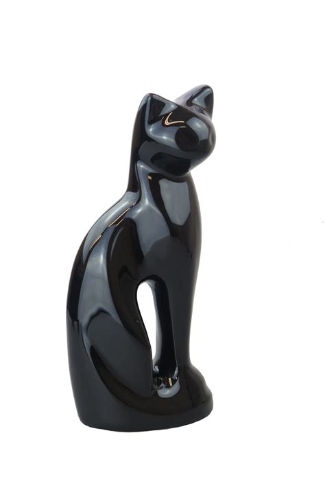 Black Cat Urn for Pet Cat Ashes | Lowest Prices | Love to Treasure