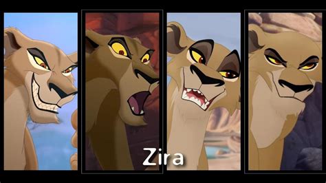 Zira Evolution / Scar's lover (The Lion King II) - YouTube