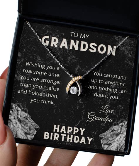 Grandson Birthday Gift Grandson Gifts Bday Gift for Grandson From Grandpa Grandson Birthday Card ...