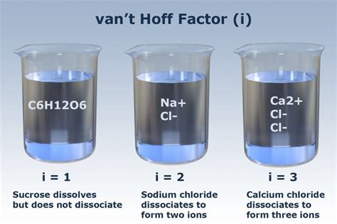 The van't Hoff Factor - Definition and How to Calculate It | Science for kids, Factors, Physical ...