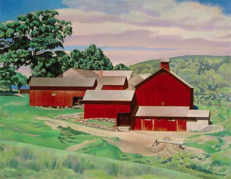 Charles Sheeler | Landscape paintings, American art, Landscape