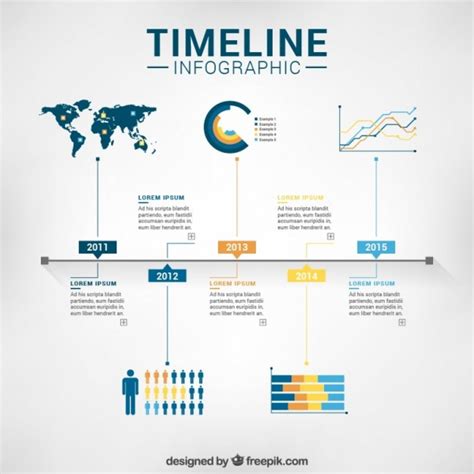 Free vector Timeline infographic template #12407 | My Graphic Hunt