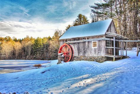 Grist Mill Photograph by Tim Carpenter - Fine Art America