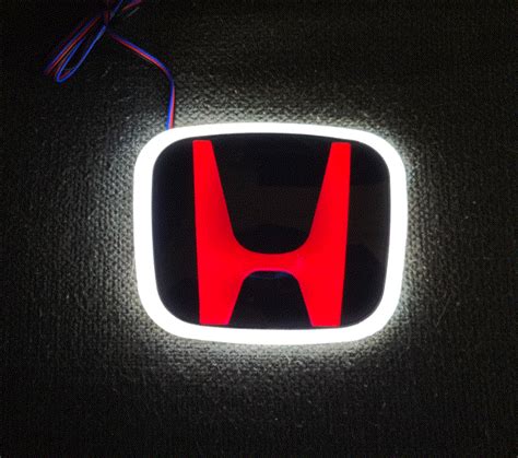 Red Honda Emblem 10th Gen Civic