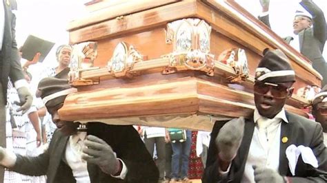 Ghana’s dancing pallbearers up for best meme of 2020 with their ‘coffi