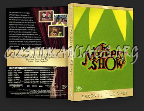 The Muppet Show season 1 dvd cover - DVD Covers & Labels by Customaniacs, id: 27027 free ...