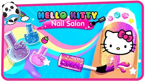 Hello Kitty Nail Salon - Magical Manicure Makeover - Fun Games for Kids ...