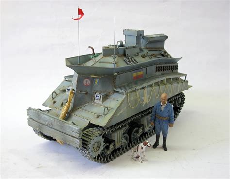 Panzerserra Bunker- Military Scale Models in 1/35 scale: Sherman BARV - case report